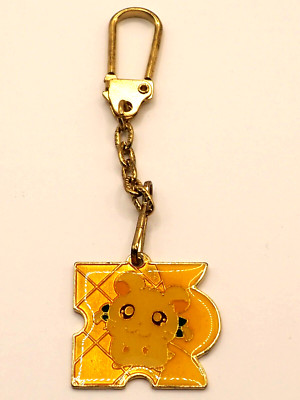 Bijou Tottoko Hamtaro Metall Anhänger Schlüsselanhänger Vintage Japan O411