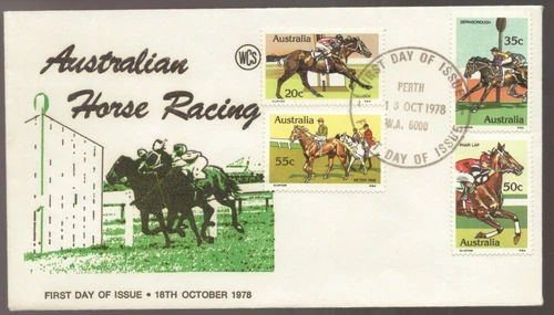 1978 Australian Horse Racing Unused Wesley WCS FDC