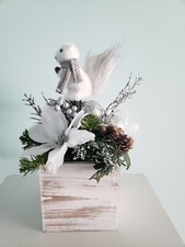 Christmas Rustic Farmhouse Floral Arrangement...
