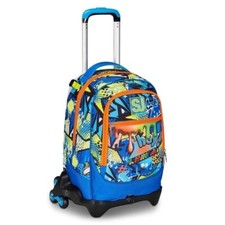 TROLLEY SCUOLA SEVEN JACK 3WD SPHERE FULL BOY  ZAINO STACCABILE