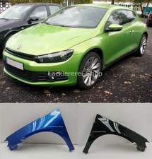 KOTFLÜGEL VORNE LACKIERT IN WUNSCHFARBE NEU für VW Scirocco 2008-2017