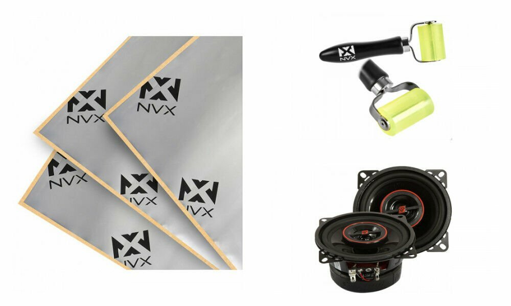 Cerwin Vega H740 80 Вт - 4 двухполосные автомобильные колонки с шумоподавлением NVX и роликовым управлением 9390₽