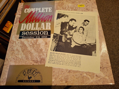 ELVIS PRESLEY - THE COMPLETE MILLION DOLLAR SESSION 12" VINYL LP DOUBLE A1