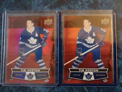  RARE SQUARE CUT DC-1 2021-22 Upper Deck Tim Hortons Die Cut Tim Horton Card 