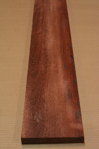 Katalox 49-1/2 x 5-3/8 x 1+ wood exotic lumber #9890