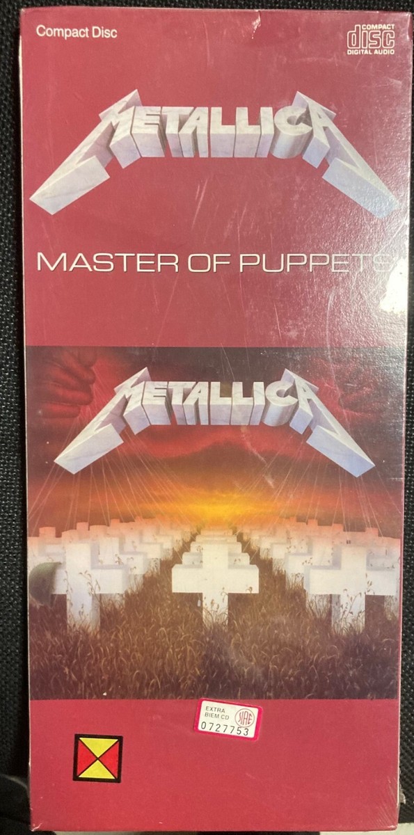 METALLICA - Master of Puppets - CD LONGBOX USA 075596043922