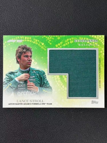 2025 Topps Eccellenza F1 Lance Stroll Reliquia HM