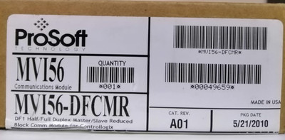 PROSOFT TECHNOLOGY MVI56-DFCMR COMMUNICATION MODULE MVI56 - NEW BOX