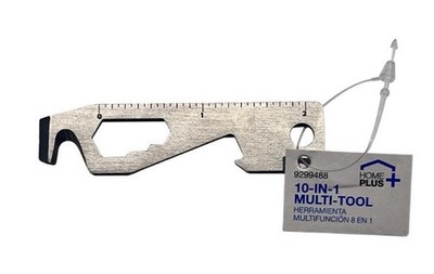 Home Plus 501855 8-Functions Silver Stainless Steel Multi Tool (Pack of 36)