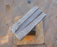 BIG 3/4" BLACKSMITH "SCARFING" FORGE WELDING TOOL ANVIL 1" HARDY SHAFT VINTAGE