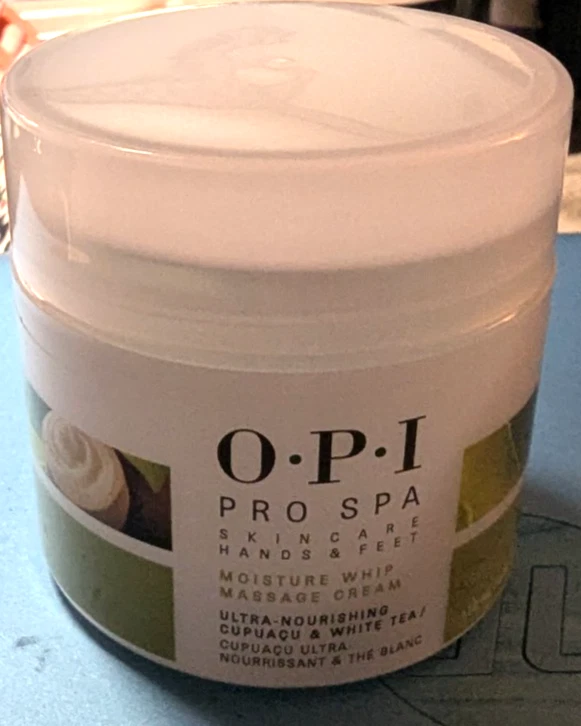 OPI Pro Spa Cuidado de la Piel Manos y Pies Hidratación Látigo Masaje Crema Nuevo Sellado 4 fl oz Foto 2 de 4