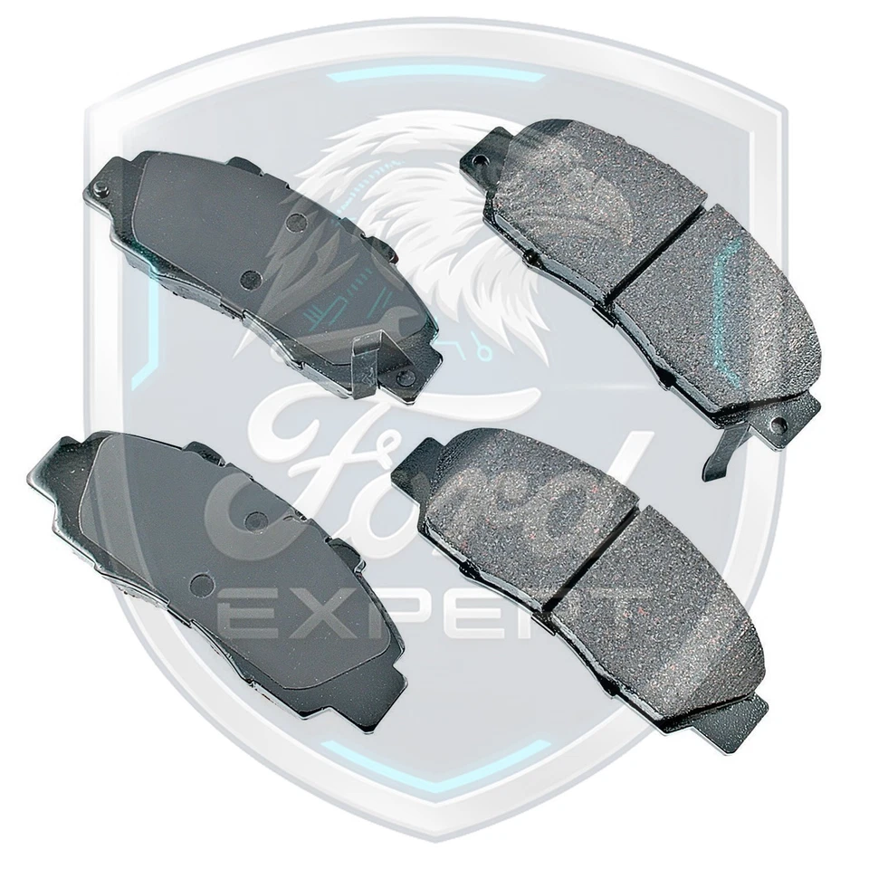 Akebono OEM Front Ceramic Brake Pads Kit For 1991-2002 Honda Lifetime Warranty - Image 4 of 4