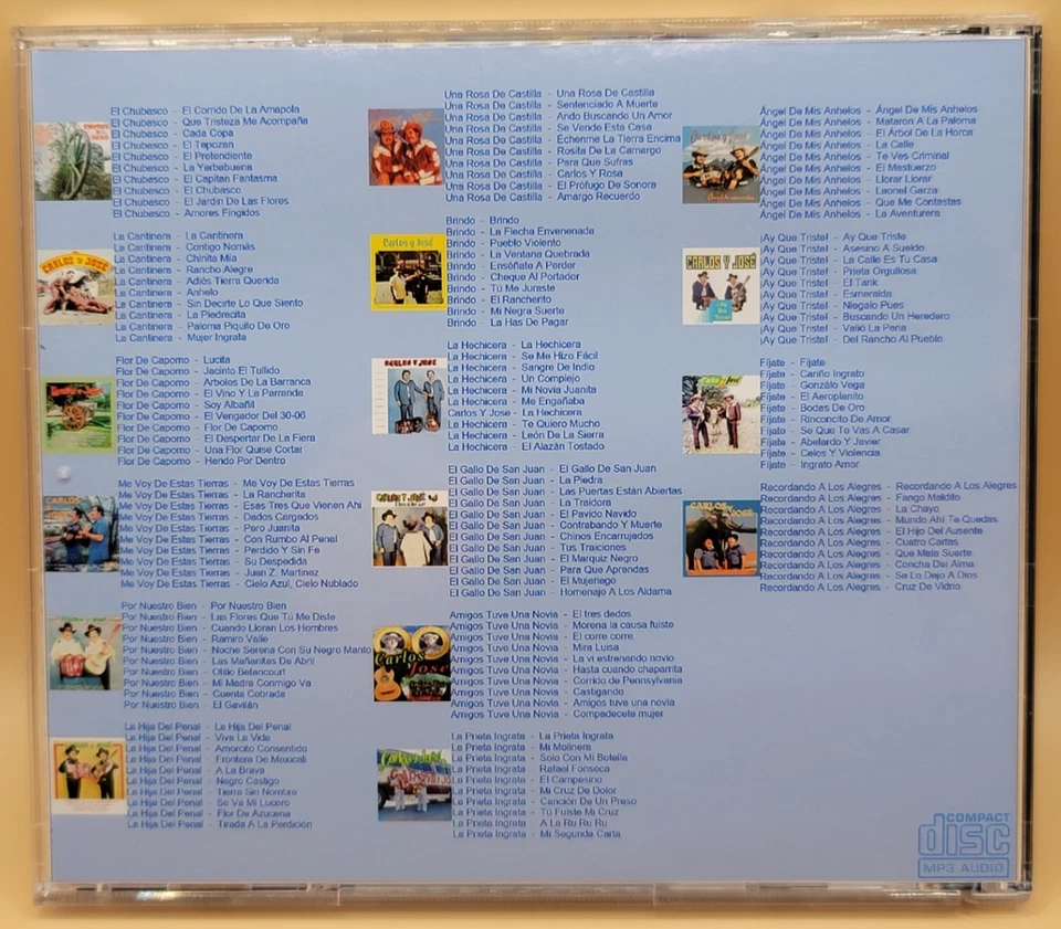 Carlos Y Jose - 16 Albums En Uno - Vol.2 - MP3 Audio - Image 2 of 3