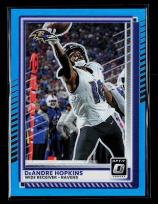 2025 Panini Donruss Optic DeAndre Hopkins #165 Light Blue 010/399