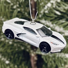 C8 Corvette Ornament • Gift for Corvette Lovers • Multiple Colors Available