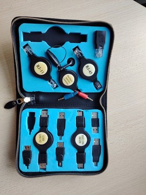 Maxxtro Kabel USB  Set mit Tasche