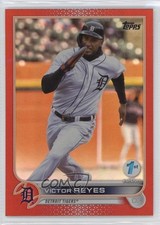 2022 Topps Series 1 1st Edition Red 48/50 Victor Reyes #252 0lm4