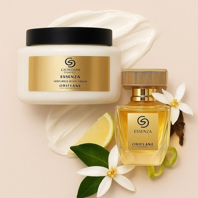   Giordani Gold Essenza Oriflame Parfum Set - Eau de Parfum + Körpercreme  