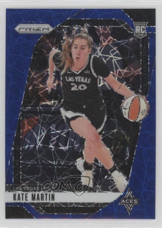2024 Panini Prizm WNBA Blue Velocity Prizm Kate Martin #126 Rookie RC 13kb