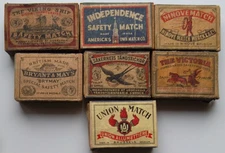 Lot de 7 ba divers pays GB Belg. E.U.