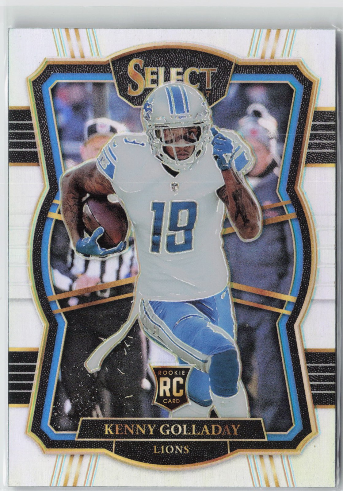 2017 Panini Select #121 Kenny Golladay Silver RC