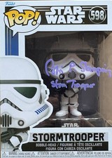 Star Wars Colin Skeaping Autograph Stormtrooper Funko 598 -GENUINE