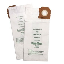 NSS Pacer 12UE/15UE Replacement Paper Vacuum Bags Green Klean GK-P12/15UE NEW
