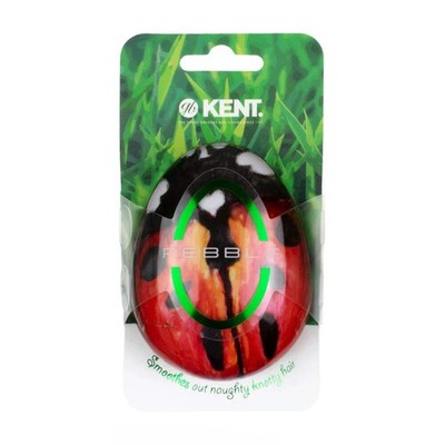 Kent Brushes Pebble Detangling Brush - Compact Travel Size 87mm