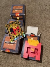 McDonald  s Minecraft Movie French Fry Helmet Adult Happy Meal w Unused Code Card