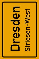 Notizbuch DIN A5 Liniert 120 Seiten Dresden Striesen-West, Schreibheft, Tagebuch