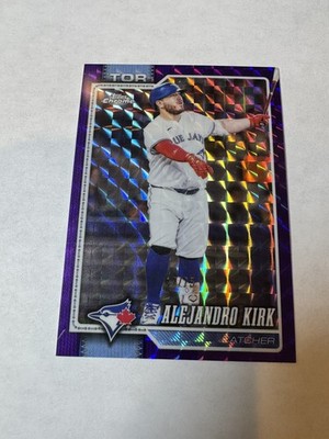 2026 Topps Chrome Alejandro Kirk Refractor /250 Blue Jays #105