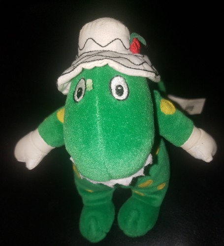 Peluche The Wiggles Dorothy The Dinosaur 8" Bean Bag 2003 - Foto 6 di 6