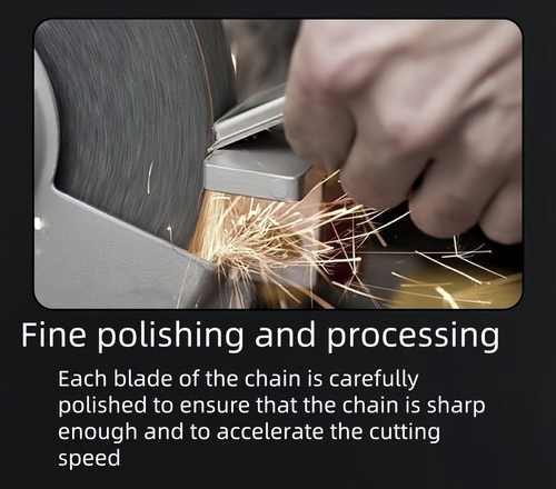 20-Inch Chainsaw Chain 3/8" Pitch .050 Gauge 76DL - Professional Hardened Carbid - Picture 3 of 12