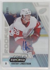 2020-21 Upper Deck Synergy Rookie Auto 1/11 Gustav Lindstrom #84 Auto tg9