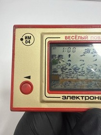 RARE VINTAGE SOVIET  MERRY COOK USSR  CHEF CATCH ELEKTRONIKA GAME & WATCH