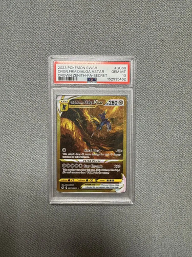 Origin Forme Dialga VSTAR graded PSA 10 for sale on eBay