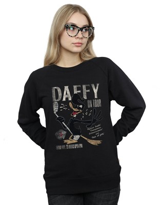 Looney Tunes Damen Daffy Duck Concert Sweatshirt