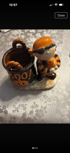Yankee Candle Pirate with Treat Bag Boo Votive Candle Holder Halloween video thumbnail