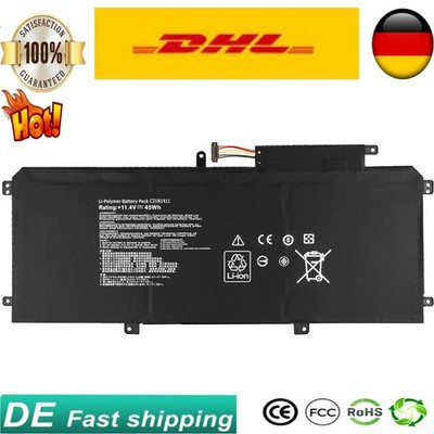 C31N1411 Akku Ersatz für ASUS ZenBook UX305FA-2A UX305FA-ASM1 U305 U305L U305LA