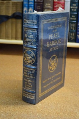 Easton Press INVESTIGATION OF PEARL HARBOR ATTACK Report of Congress NEW SEALED
