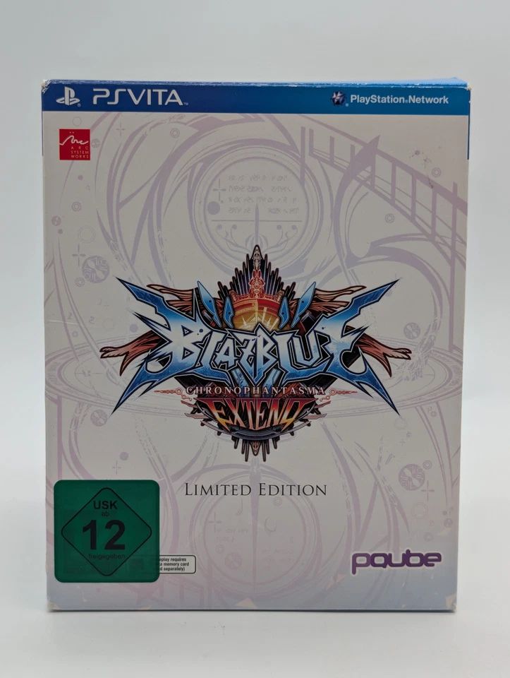 BlazBlue Chronophantasma Extend PS Vita PSVITA Limited Edition Gut CIB - Bild 1 von 4