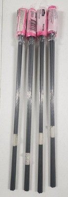 Pink Marking Flags, 100 Pack - 2 x3 -Inch - 15-Inch Wire (16 gauge)