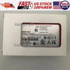 nEW IN BOX Allen Bradley 24V-AC/DC Safety Relay For 440R-N23117 MSR126T