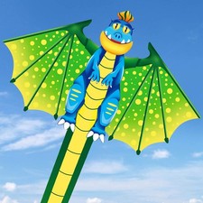 Dinosaur Kite, Kites for Kids Ages 4-8 8-12, Beach Dragon Kite for Adults Eas...