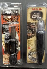 3 llamadas de caza de ciervos nuevas en paquete Flextone Buck Rage Plus y M. A. D. Buck Growl