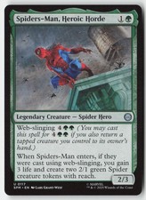 Spiders-Man, Heroic Horde 117 Marvel's Spider-Man Uncommon NM Magic MTG