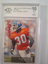 1995 Upper Deck Collector's Choice Update - Terrell Davis #U17 (RC)
