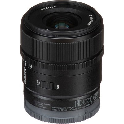 Sony E 15mm f/1.4 G APS-C Wide Angle Lens for sale online | eBay