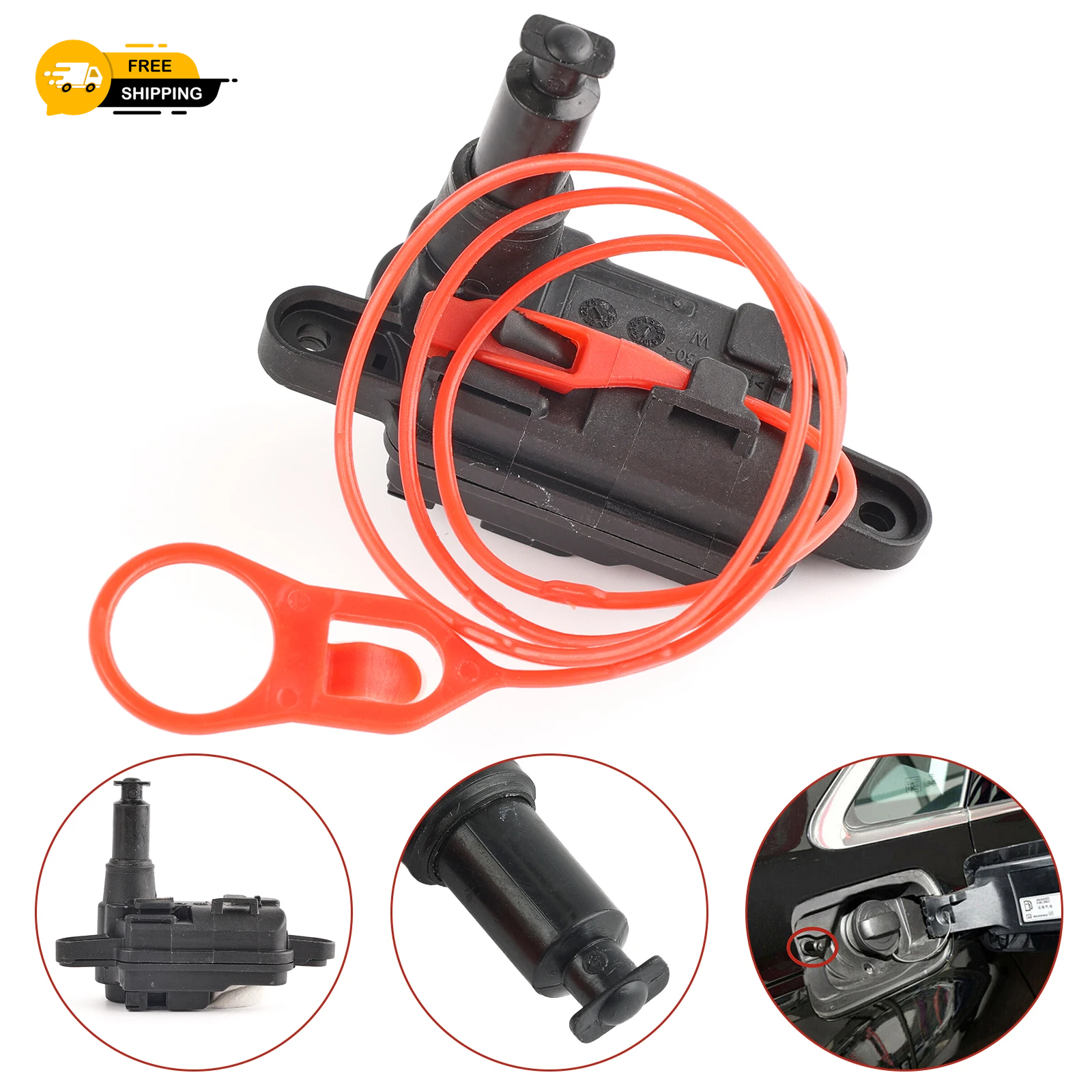 8V0862159 Fuel Box Filler Door Control Actautor Motor for Audi A1 A7 A8 Q3 Q7 A3