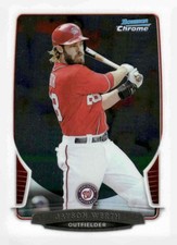 2013 Bowman Chrome #155 Jayson Werth